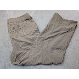 Mountain Hardwear Mens Cargo Hiking Pants Size XXL Tan Nylon Outdoor Adventure